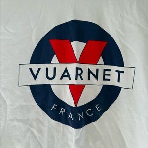 Retro 90’s Vuarnet White T-Shirt with Logo
